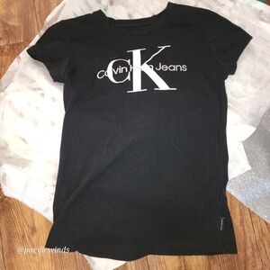 Calvin Klein Black Logo Tee XS